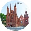 ona DropStop su Lietuvos miestais – Vilnius, Šv. Ono bažnyčia