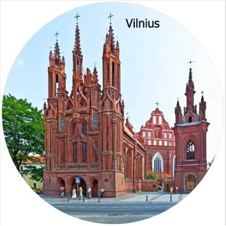 DropStop su Lietuvos miestais – Vilnius, Šv. Ono bažnyčia