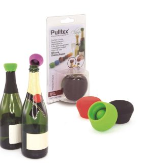 Pulltex Silikoniniai butelio užkimšikliai – Vynui, Du užkimšikliai