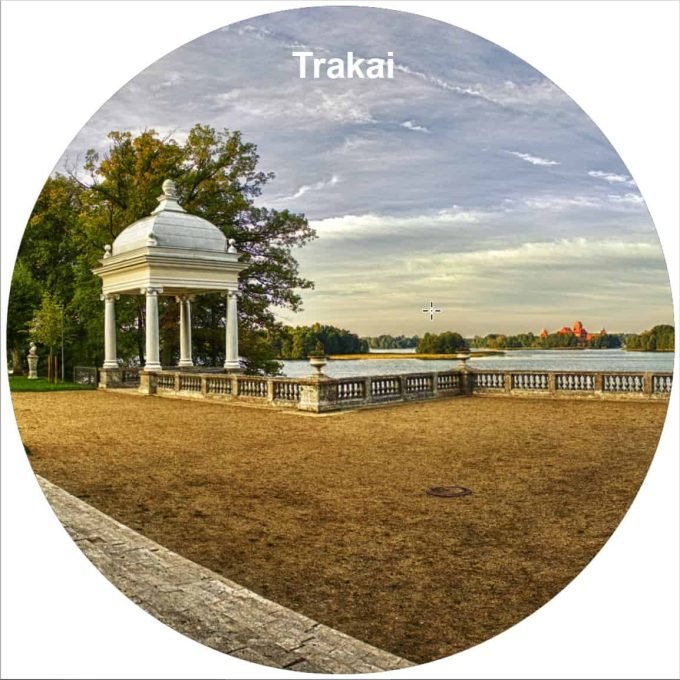 uzutrakis DropStop su Lietuvos miestais – Trakai, Užutrakio dvaras