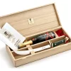 Claude DOZORME Prestige champagne sabre Lafayette in oak box with empty champagne place Claude DOZORME Prestige champagne sabre Lafayette in oak box with empty champagne place