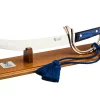 Claude DOZORME Prestige Lassale blue sabre with oak display Claude DOZORME Prestige Lassale blue sabre with oak display