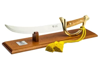 Claude DOZORME Prestige Napoleon sabre with oak display