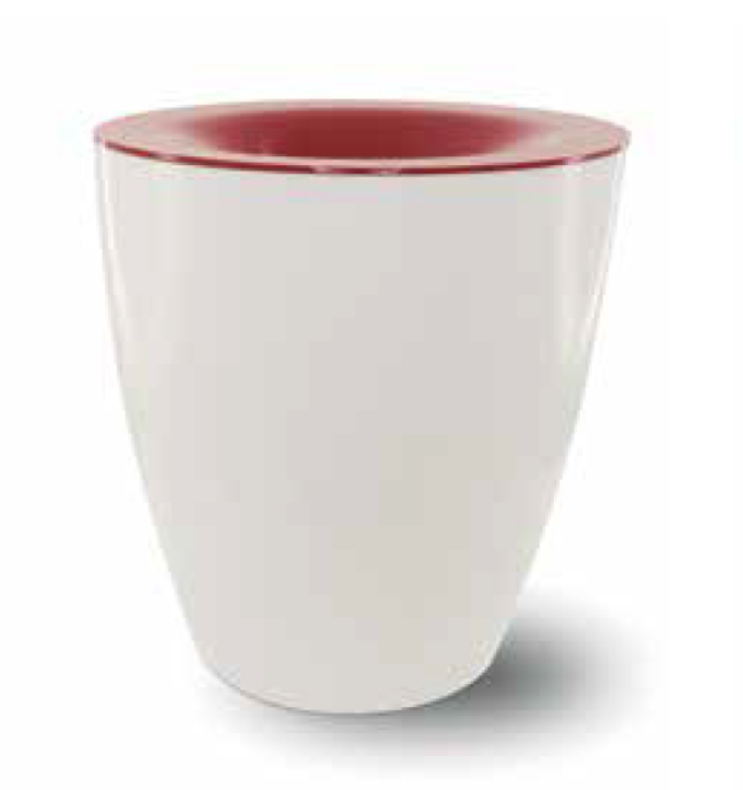 Pulltex white plastic spitoon Pulltex white plastic spitoon