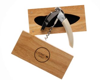 Ligne W wine corkscrews Origine Prestige with horn handle