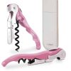 Pulltex Breast cancer research support pink corkscrew
