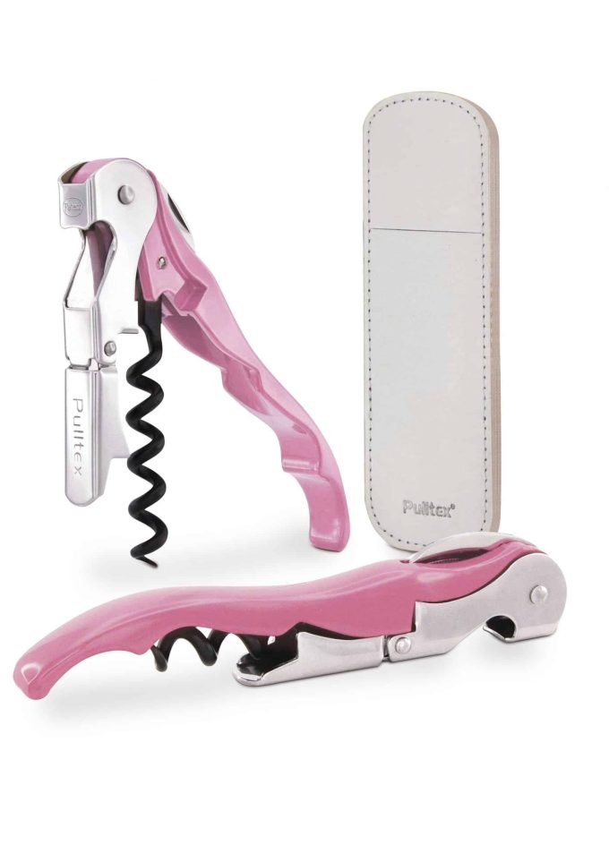 Pulltex Breast cancer research support pink corkscrew